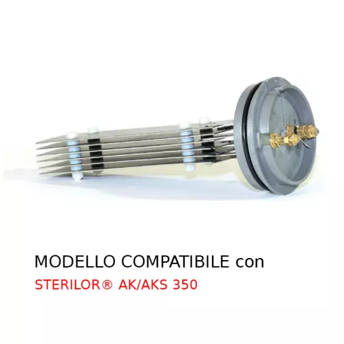 Cella elettrolitica compatibile per sterilizzatore a sale Sterilor AK/AKS 350