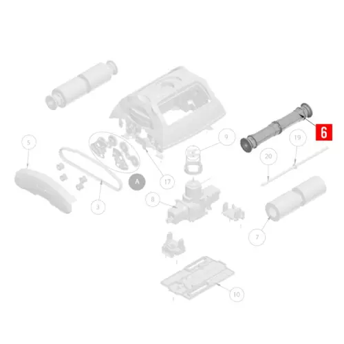 6_Supporto porta spazzole BWT (set 4 pz)