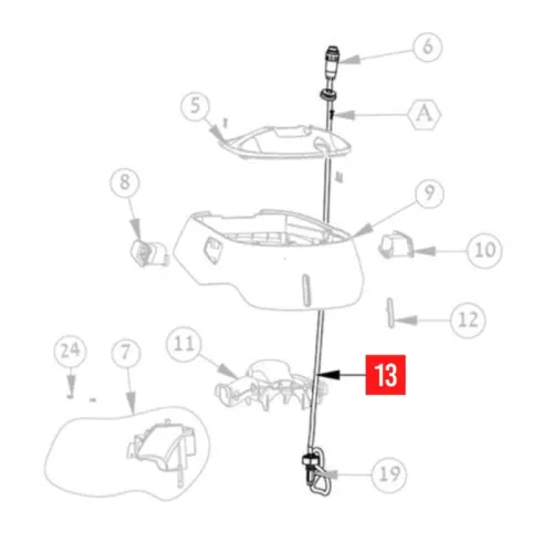 13_Cavo 18 m Diagn completo di connessioni MR 30