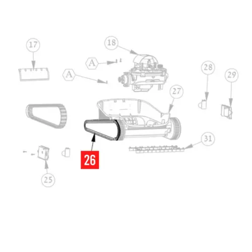 26_Carter laterale bianco MR 30 - MR 40i