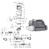Ricambi per Robot Piscina DOLPHIN Mr. 40i by Maytronics