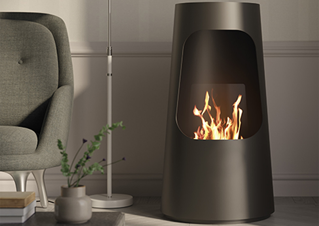 Camino a bioetanolo da pavimento DUBAI 2,5 kW