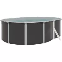 Piscina fuori terra STEELDESIGN - 4,90 x 3,65 x h.1,32 m