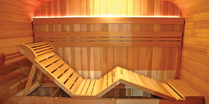 Sauna finlandese tradizionale da esterno GIUNONE 3-6 posti Sauna finlandese tradizionale da esterno GIUNONE 3-6 posti