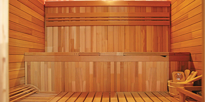 Sauna finlandese tradizionale da esterno GIUNONE 3-6 posti Sauna finlandese tradizionale da esterno GIUNONE 3-6 posti