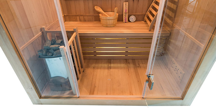 Sauna finlandese tradizionale KARA da 3 posti