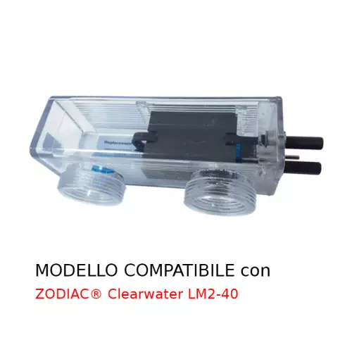 Cella elettrolitica compatibile per Sterilizzatore a sale Zodiac modello LM2-40