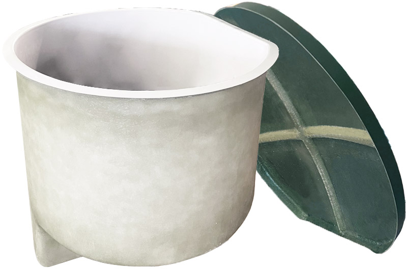 Locale tecnico SPA interrato vuoto con coperchio