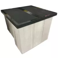 Locale tecnico PLUS interrato vuoto con coperchio - 15 m³/h