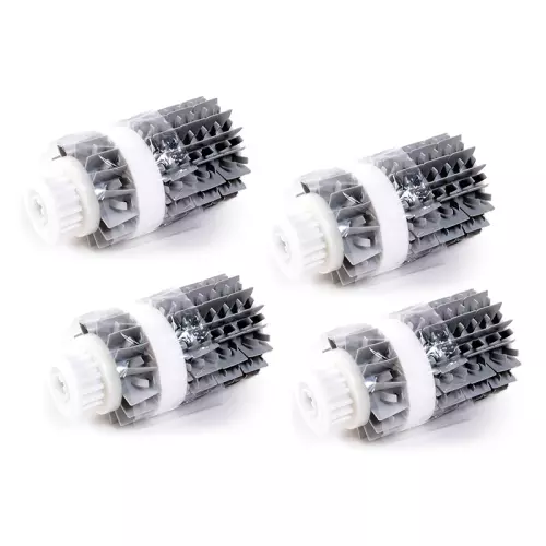 13(01) - Cilindro DYN con disco anteriore, spazzola combinata e anello kanebo per Prox2/Wave 100 (KIT 4 pezzi)