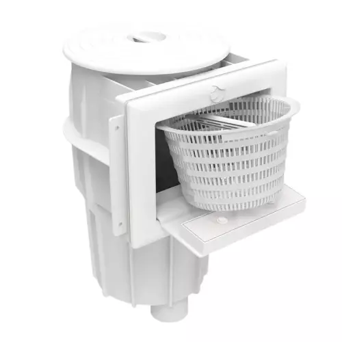 Skimmer nascosto in ABS Ø 50F-63M per pannelli e cemento con rivestimento in PVC e piastrelle