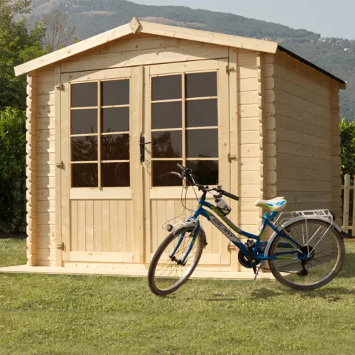 Casetta da giardino in legno NOEMI 2,50 x 2,50 x h 2,26 m