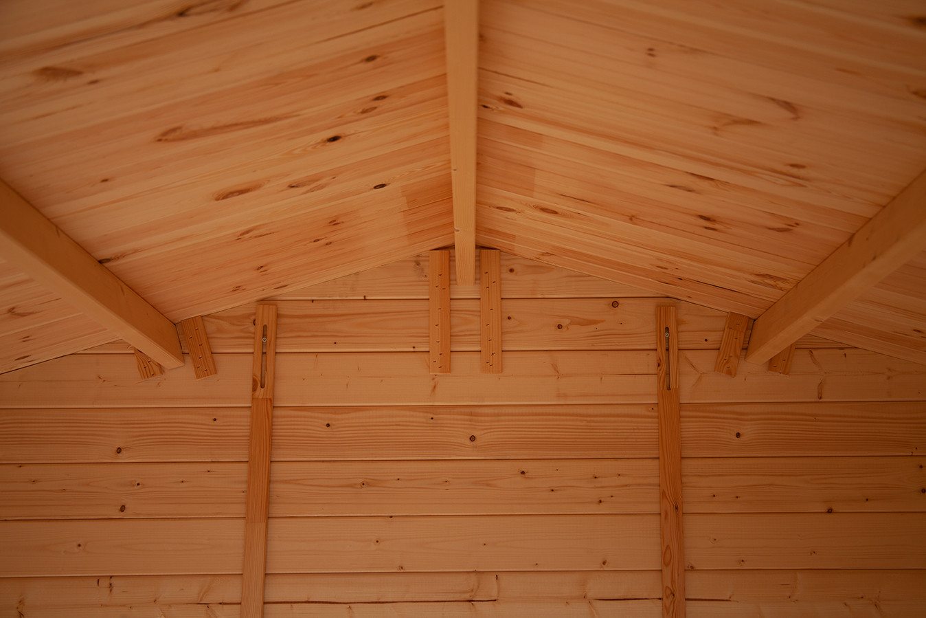 Interno casetta in legno Interno casetta in legno