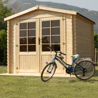 Casetta da giardino in legno NOEMI 2,50 x 2,50 x h 2,26 m