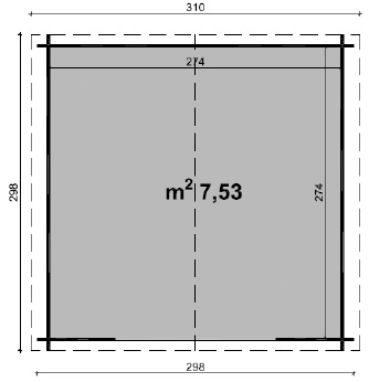 Dimensioni casetta Astrid 