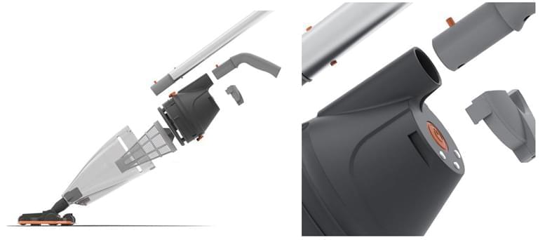 Aspiratore elettrico per pulizia Vektro Pro