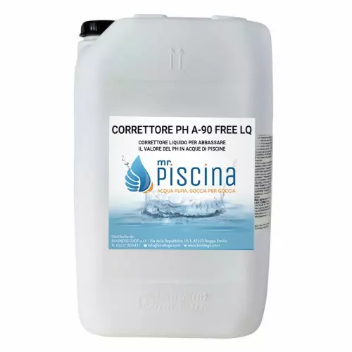CORRETTORE PH A-90 FREE liquido confezione da 25 kg
