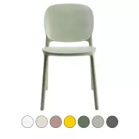 Sedia da esterno HUG in tecnopolimero rinforzato by Scab 