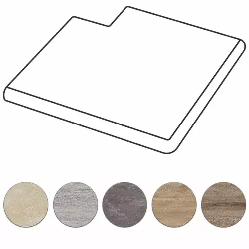 Bordo piatto HARMONY HAWAII liscio - ANGOLO ROVESCIO