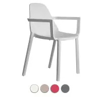 Poltrona PIU' in tecnopolimero by Scab