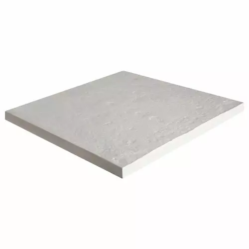 Piastrella in pietra ricostruita NATURE STONE 50x50 x h. 2,5 cm per pavimentazione - colore BIANCO