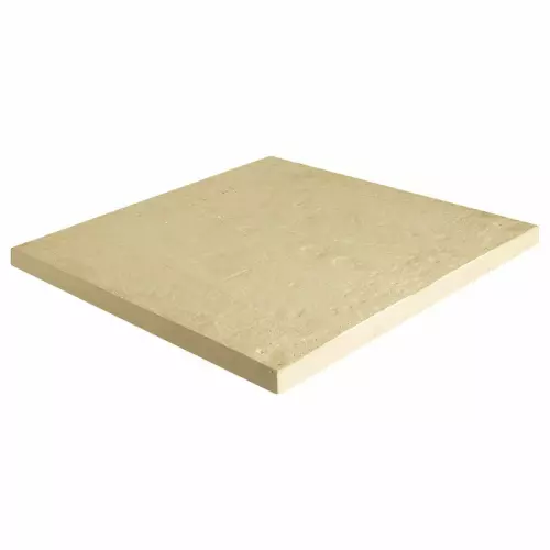 Piastrella in pietra ricostruita NATURE STONE 50x50 x h. 2,5 cm per pavimentazione - colore GIALLO