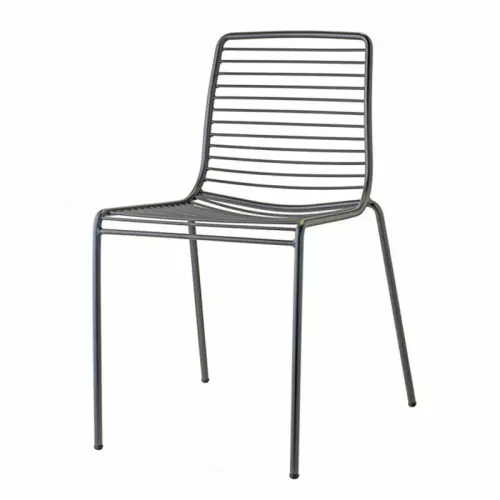 Sedia da esterno SUMMER by Scab : Colore ANTRACITE