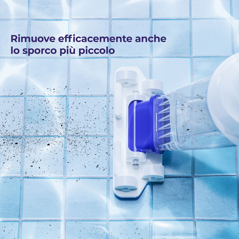 Pulitore elettrico ELETRIC VAC a batteria per fondo piscina