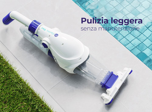 Pulitore elettrico ELETRIC VAC a batteria per fondo piscina