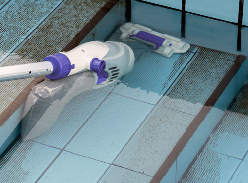 Pulitore elettrico ELETRIC VAC a batteria per fondo piscina