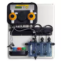 Pannello preassemblato A-POOL SYSTEM per regolazione e controllo pH e Rx