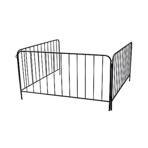 Barriera di sicurezza (modulare) 110x110x60 cm, colore nero