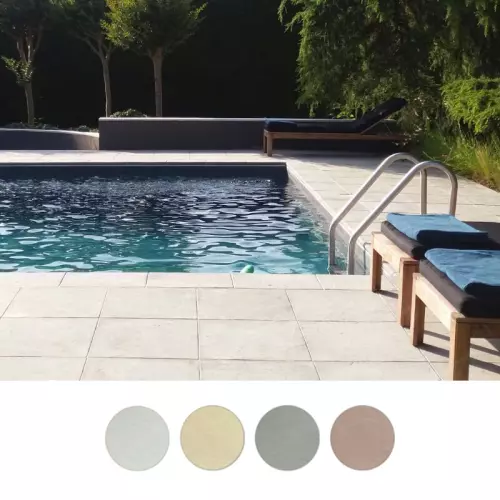 Piastrella in pietra ricostruita Canossa 50x50 cm per pavimentazione - Vendita al m²