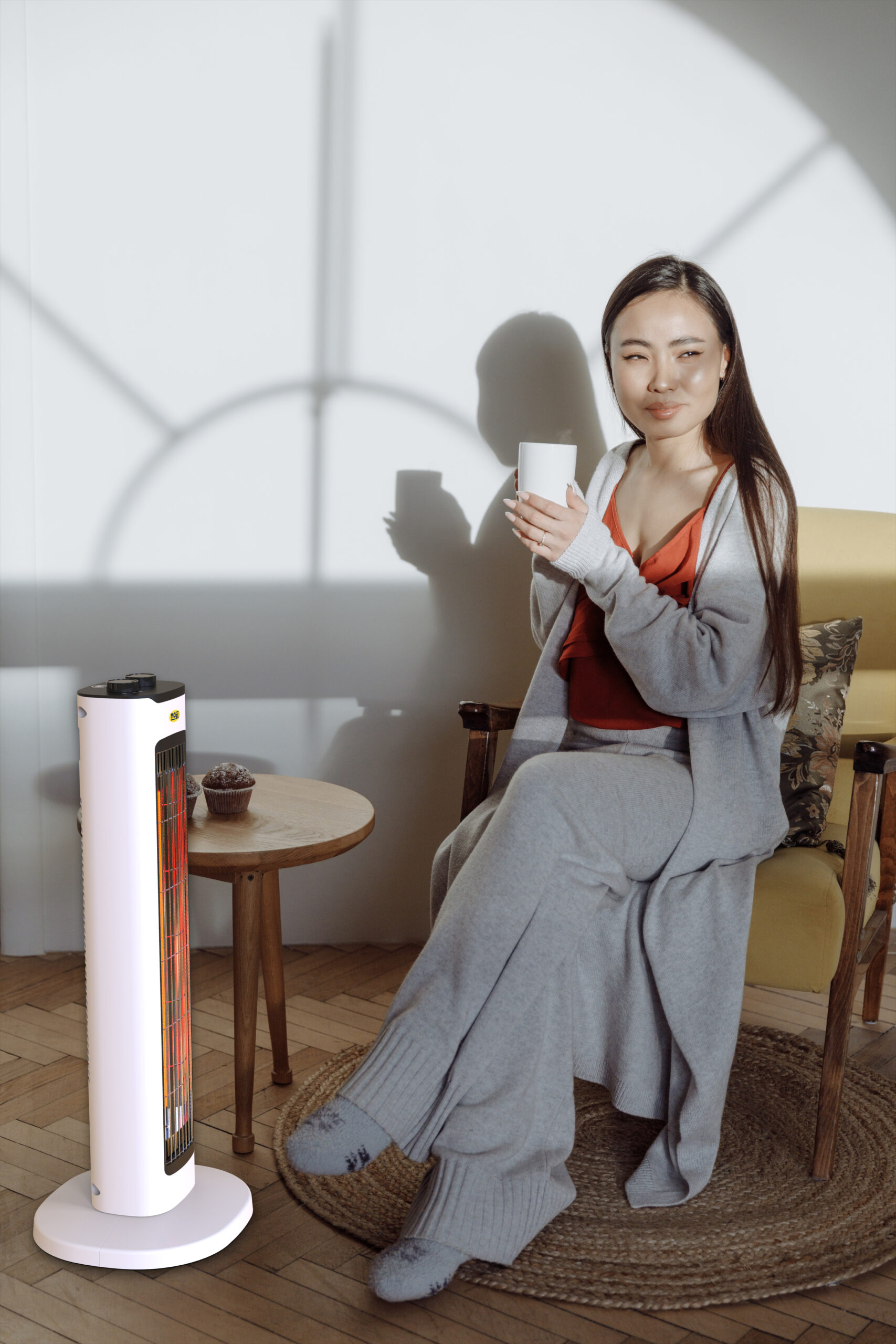 Riscaldatore elettrico ad infrarossi Maui