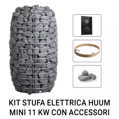 Kit stufa elettrica HUUM HIVE MINI 11 kW
