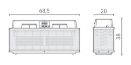 dimensione ammazza zanzare cri-cri-307E-308E