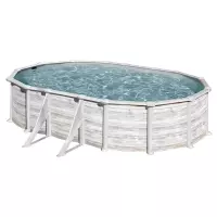 Piscina Fuori Terra Ovale Gre GROENLANDIA 500 Connect - 5,00 x 3,00 h.1,32 m