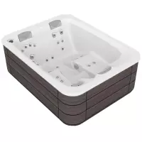 Vasca idromassaggio da esterno ASTRALPOOL ALEXANDRIA 3 posti 2,16 x 1,67 x 0,74 m