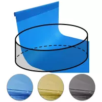 Telo Rivestimento Liner Ø 5,50 m per piscina circolare STEEL h. 1,20/1,32 m