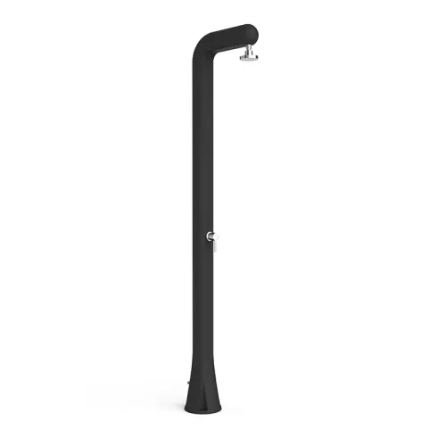 Doccia solare da giardino LOIRE 25 LITRI in polietilene by Aquasphere : Colore NERO
