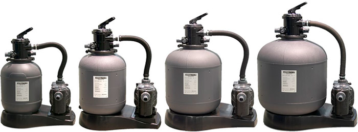 Filtro a sabbia Astralpool GALATIC - fino a 14 m&Acirc;&sup3;/h con valvola dall'alto monoblocco