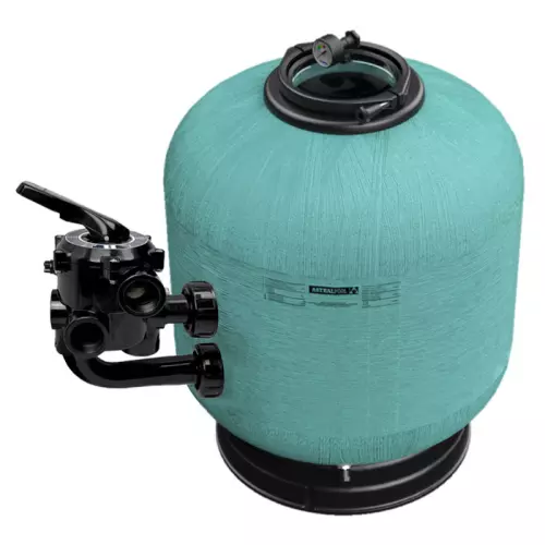 Filtro a sabbia BWS SIDE bobinato in fibra di vetro fino a 15 m³/h