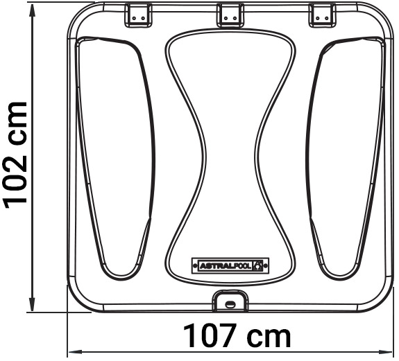 Locale tecnico RAMSES interrato con coperchio dimensioni