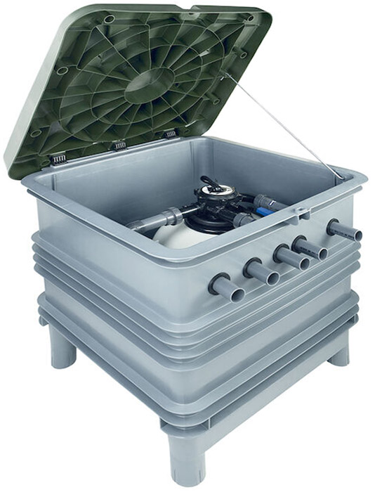 Locale tecnico preassemblato RAMSES con coperchio