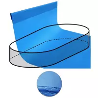 Telo Rivestimento Liner per piscina a forma ovale 6,10 x 3,75 m
