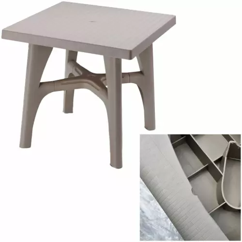 Tavolo da giardino in resina INTRECCIATO in resina by Scab - Danneggiato : Tavolo da giardino in resina INTRECCIATO in resina by Scab - Danneggiamento 3