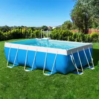 Piscina fuori terra LAGHETTO® Classic rettangolare 8,84 x 3,84 h.1,25 m