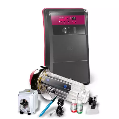 Sterilizzatore CTX Go Salt con regolatore pH per trattamento al sale per piscine fino a 160 m³
