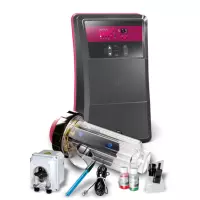Sterilizzatore CTX Go Salt con regolatore pH per trattamento al sale per piscine fino a 160 m³