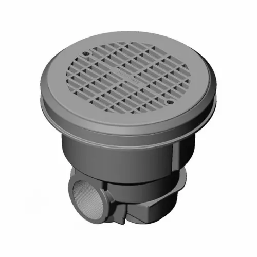 Scarico di Fondo NORM Astralpool Ø 190 mm per Piscine rivestite con liner : Scarico di Fondo NORM Astralpool Ø 190 mm - Grigio chiaro